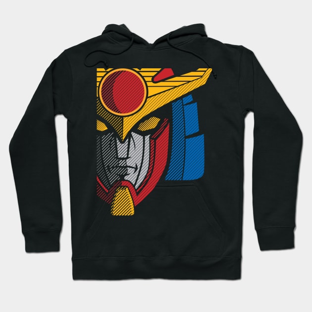 094 Daitarn3 Full Hoodie by Yexart